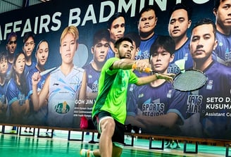 Sports Affairs Badminton Academy International Players