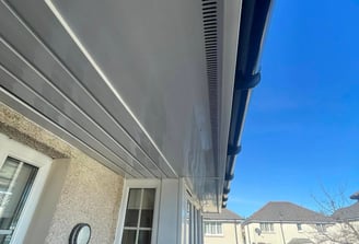 outdoor cleaning services Fife - clean soffit and facias on a residential property