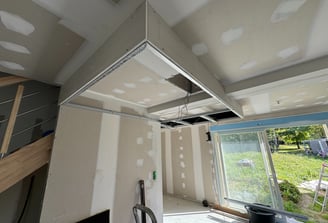Création d'un double plafond