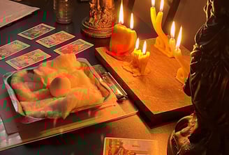 Ritual de magia blanca y roja para amarres y endulzamientos por la Bruja Samara