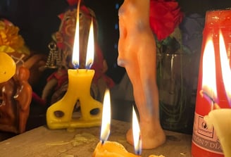Ritual esoterico para atraer el alma gemela con velas consagradas y formulas de magia ancestral