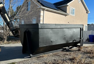 dumpster rental at a personal residence