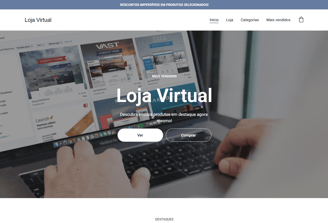 Imagem do modelo de loja virtual criado pela moers
