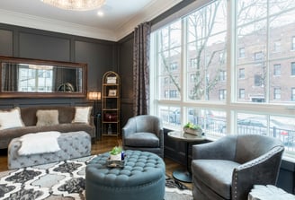 Intérieur d'une maison très jolie - Drone immobilier