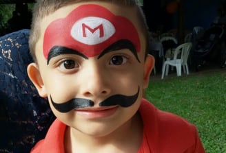 TALLER DE PINTUCARITAS PARA NIÑOS EN FIESTAS DE CUMPLEAÑOS EN GREENVILLE-GREER-SPARTANBURG -MAULDIN