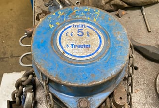 palan manuel tralift 5000 KG