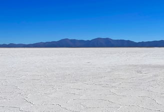 Salinas Grandes Salt Flats in Jujuy, Argentina