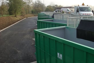 Bennes de recyclage pour le tri des déchets par Les Débarrasseurs Lyonnais à Lyon, Vienne, Heyrieux