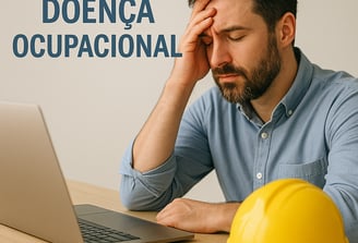 imagem doença ocupacional