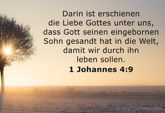 Gottes Liebe ist so groß zu uns