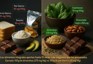 ¿Qué es la deficiencia de magnesio?