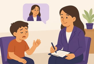 sesión psicopedagoga