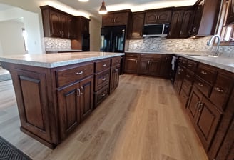 Dark Cherry Kitchen