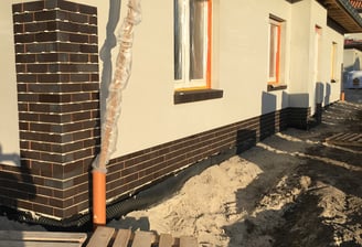 Fassadenarbeiten, Putzfassade, Putz, Maler aussenarbeiten