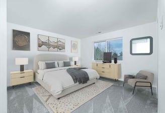 Interior virtual staging of a home for sale in Lake Stevens WA