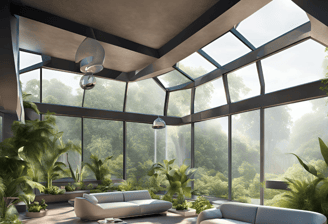 salon futuriste