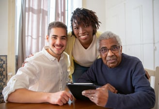 Assisting with elderly daily scheduling
