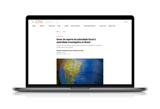 Imagem de comutador com o site sobre dever de reporte OES Advogados