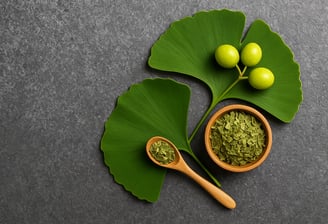 Ginkgo biloba en Flexacil Ultra para mejorar circulación articular y tejidos