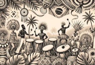 O olhar sobre a influência afro-brasileira na arte contemporânea revela uma fusão entre passado e pr