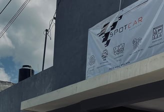 a banner boarder on a building with a banner that says smart city