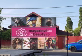 graphic design mesh magazin beauty iasi print de mari dimensiuni banner canvas roll-up pop-up spider