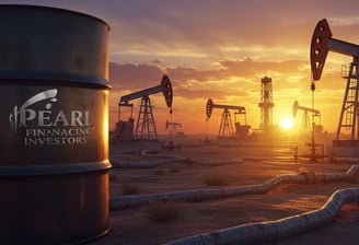 oil pumps in the middle of a desert