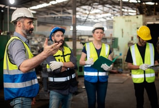 Supplier is training factory workers 