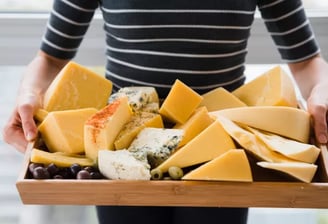 Variety of best authentic Egyptian cheese مجموعة من أفضل أنواع الجبن المصري