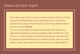 Greek Yogurt Goat's Dairy BSL Goat Milk