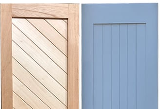 Flat Panel Designs on Exterior Shutters
