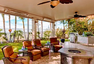 Custom Built patio cover Houston