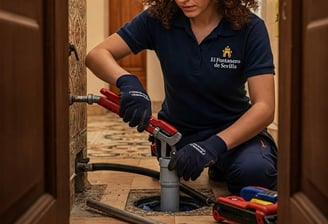 Cambio y reparación de bajantes en Sevilla con El Fontanero de Sevilla