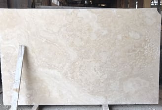 White Travertine Slabs