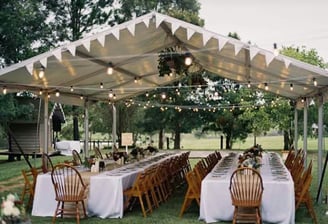 tente de reception - barnum - tonnelle