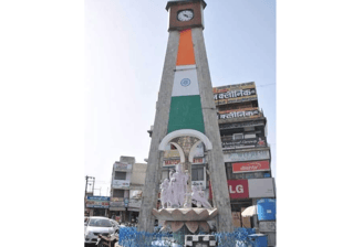 An image showing Karnal clock tower