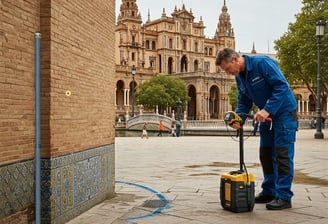 Detección y reparación de fugas de agua en Sevilla con El Fontanero de Sevilla