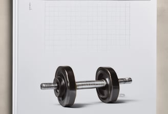 A kitchen countertop features various healthy food items including protein bars on a slate tray, a jar of yellow hummus, a wooden spoon, and a mug with a heart design. Packages of Alver Easy Protein powder are visible in the background. Fresh herbs, a bowl of blueberries, a container with seeds, strawberries, cherry tomatoes, and an avocado are also present, suggesting a focus on natural ingredients.