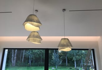Jaukus apšvietimas svetainėje
