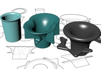 Honda VTR1000 performance velocity stack product development with design iterations
