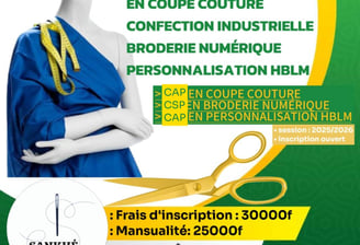 formation couture, sénégal confection, confection couture,