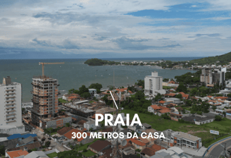 Casa próxima a praia de armação