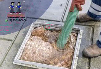 desentupimento de fossa séptica com sucção