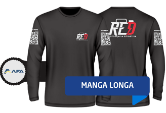 camiseta de manga longa preta personalizada com marca de oficina mecânica