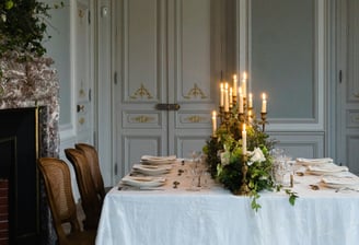 Authentic table and dining