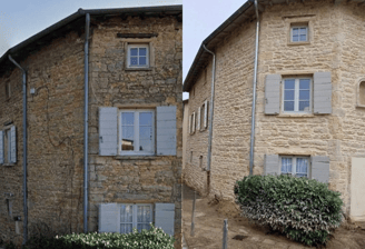 Travaux de rénovation de joint de pierre réalisés par Civan Frères Façades à Bourgoin-Jallieu"