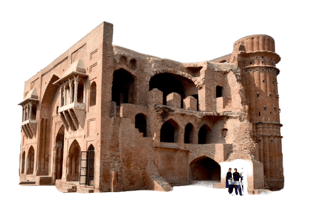 An image showing Gateway of Old Mughal Sarai