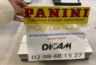 Pinces magnétiques personnalisées Panini