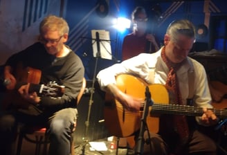 Paul Paterson and John Carnie of Celtic Django Project