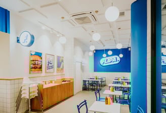 hamburgueseria flipa el burger bar del barri en sant marti barcelona
